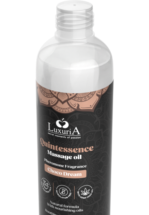 Λάδι μασάζ με άρωμα σοκολάτα σε συσκευασία 150 ml