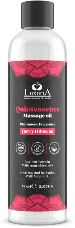 Λάδι μασάζ με άρωμα βατόμουρο σε συσκευασία 150 ml