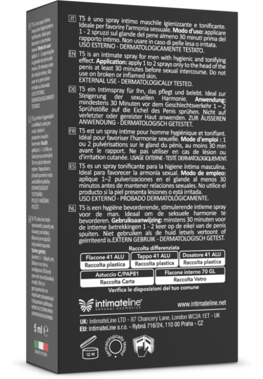 Επιβραδυντικό σπρέι σε συσκευασία 5 ml