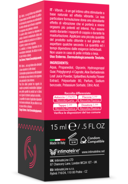 Γυναικείο διεγερτικό με άρωμα ουδέτερο σε συσκευασία 15 ml