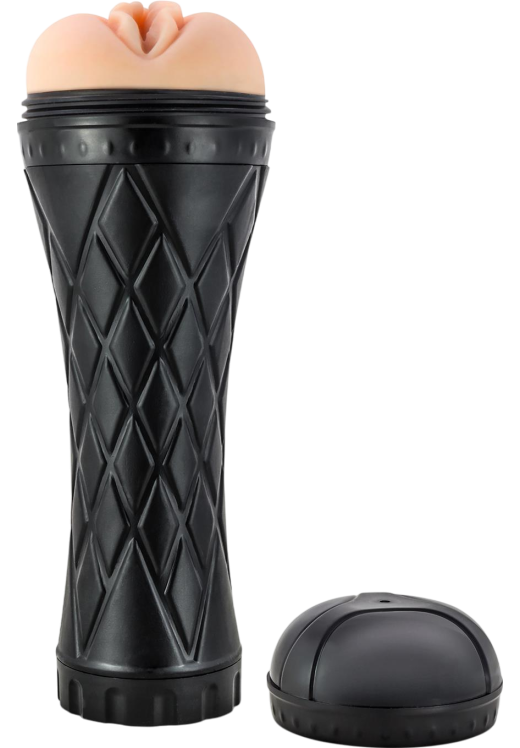 Αυνανιστήρι κόλπου από tpe σε φυσικό χρώμα, μήκους 23,7 εκ. και μέγιστης διαμέτρου 8,9 εκ.