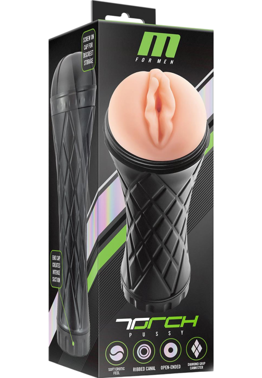 Αυνανιστήρι κόλπου από tpe σε φυσικό χρώμα, μήκους 23,7 εκ. και μέγιστης διαμέτρου 8,9 εκ.