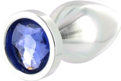 Μεταλλική σφήνα με κόσμημα σε ασημί χρώμα, μήκους 5,7 εκ. και μέγιστης διαμέτρου 2,5 εκ.