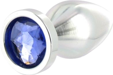 Μεταλλική σφήνα με κόσμημα σε ασημί χρώμα, μήκους 10,1 εκ. και μέγιστης διαμέτρου 3 εκ.