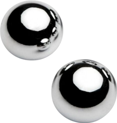 Μεταλλικές kegel μπάλες σε ασημί χρώμα