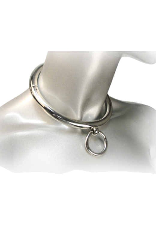Μεταλλικό περιλαίμιο σε ασημί χρώμα