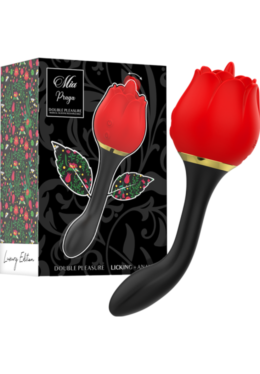 Παλμικός δονητής από σιλικόνη σε κόκκινο χρώμα