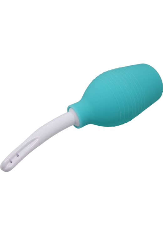 Πρωκτικό κλύσμα από καοτσούκ σε πράσινο χρώμα, μήκους 25 εκ. και μέγιστης διαμέτρου 7,8 εκ.