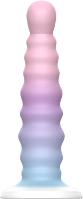 Κλασσικό dildo από σιλικόνη σε μοβ χρώμα, μήκους 17 εκ. και μέγιστης διαμέτρου 3,5 εκ.