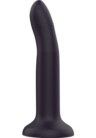 Dildo Mythology Duman Mystic 20 cm Κλασσικό dildo από σιλικόνη σε μαύρο χρώμα, μήκους 20 εκ. και μέγιστης διαμέτρου 3,5 εκ.