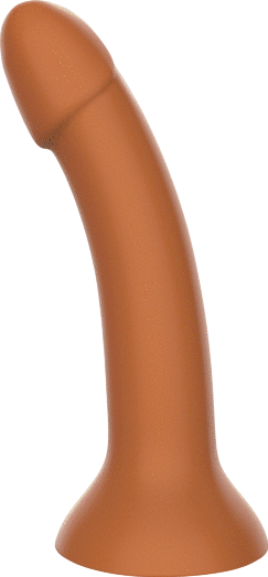 Ομοίωμα πέους από σιλικόνη σε φυσικό χρώμα, μήκους 17 εκ. και μέγιστης διαμέτρου 4 εκ.