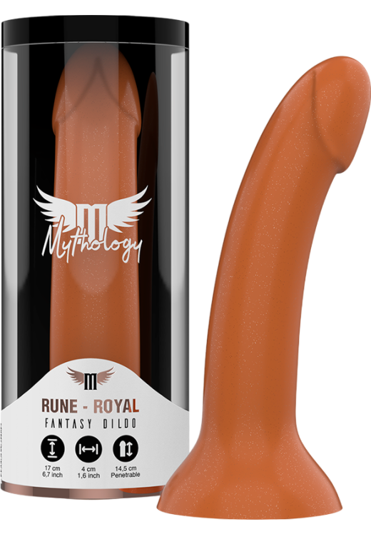 Ομοίωμα πέους από σιλικόνη σε φυσικό χρώμα, μήκους 17 εκ. και μέγιστης διαμέτρου 4 εκ.