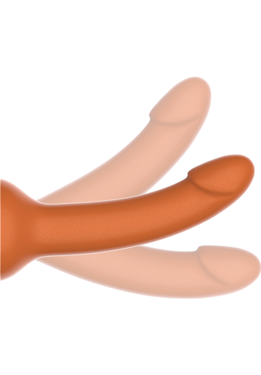 Ομοίωμα πέους από σιλικόνη σε φυσικό χρώμα, μήκους 17 εκ. και μέγιστης διαμέτρου 4 εκ.