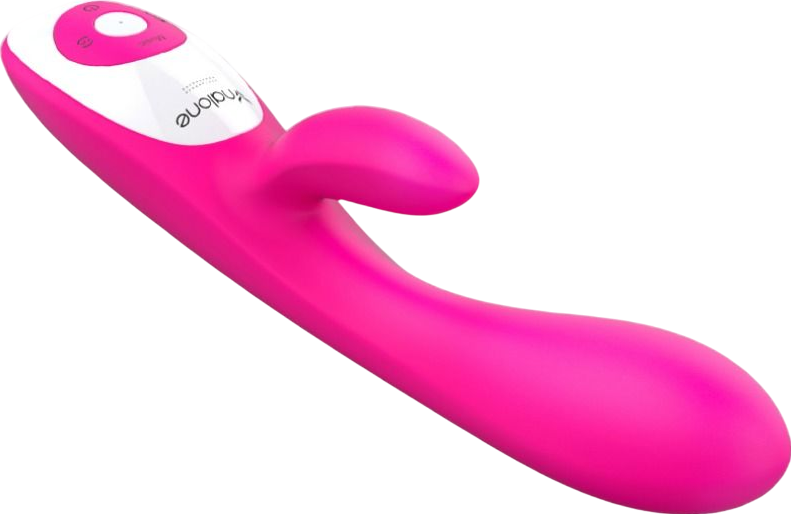 Rabbit δονητής από σιλικόνη σε ροζ χρώμα