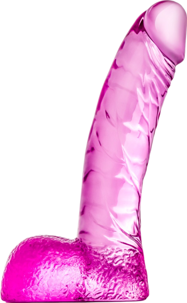 Ομοίωμα πέους από pvc σε ροζ χρώμα, μήκους 14 εκ. και μέγιστης διαμέτρου 2,8 εκ.