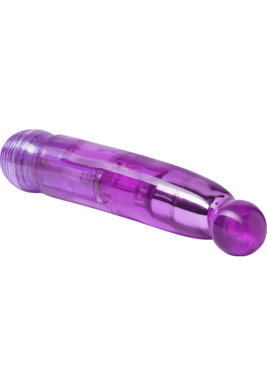 Δονητής σημείου g από tpe σε μοβ χρώμα, μήκους 16,7 εκ. και μέγιστης διαμέτρου 3,1 εκ.