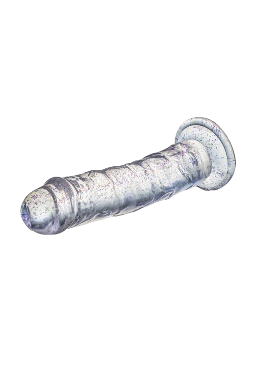 Ομοίωμα πέους από tpe σε διάφανο χρώμα, μήκους 15,2 εκ. και μέγιστης διαμέτρου 3,2 εκ.