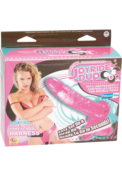 Δονούμενο στραπόν από pvc σε ροζ χρώμα, μήκους 20 εκ. και μέγιστης διαμέτρου 3,5 εκ.