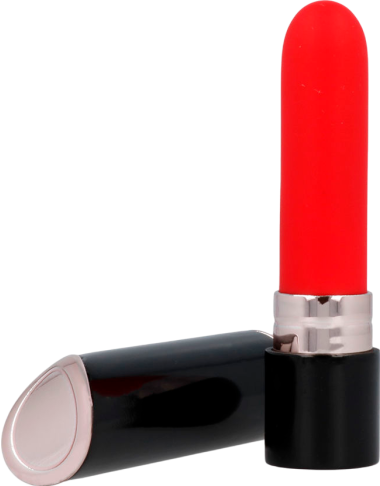 Κλασσικός δονητής από σιλικόνη σε μαύρο χρώμα, μήκους 10,2 εκ. και μέγιστης διαμέτρου 2,5 εκ.