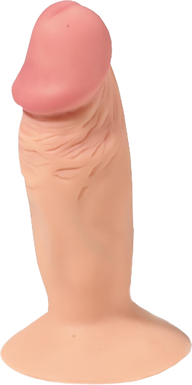 Πρωκτική σφήνα από pvc σε φυσικό χρώμα, μήκους 12,7 εκ. και μέγιστης διαμέτρου 3 εκ.