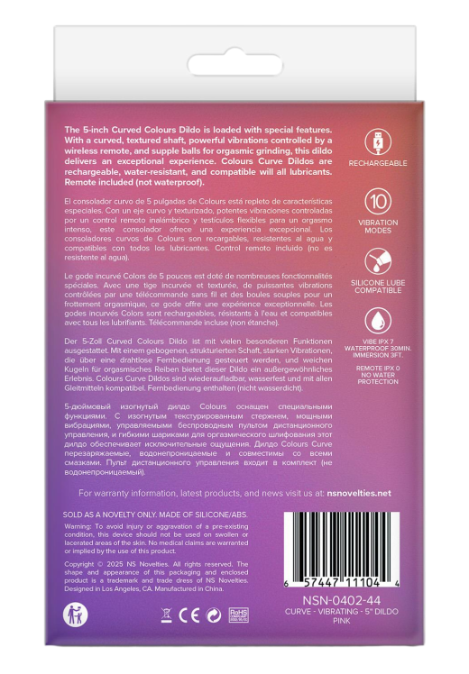 Ρεαλιστικός δονητής από σιλικόνη σε ροζ χρώμα, μήκους 12,6 εκ. και μέγιστης διαμέτρου 3,2 εκ. με τηλεχειριζόμενο χειρισμό
