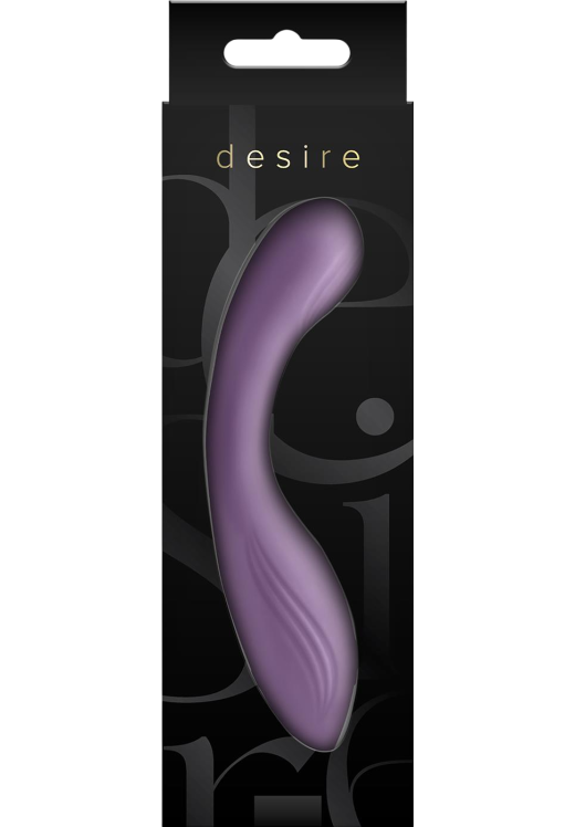 Δονητής σημείου g από σιλικόνη σε μοβ χρώμα, μήκους 13,7 εκ. και μέγιστης διαμέτρου 2,7 εκ.