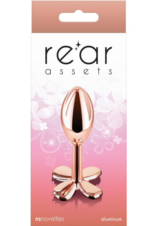 Πρωκτική σφήνα από αλουμινιο σε χρυσαφί χρώμα, μήκους 9,2 εκ. και μέγιστης διαμέτρου 3,7 εκ.