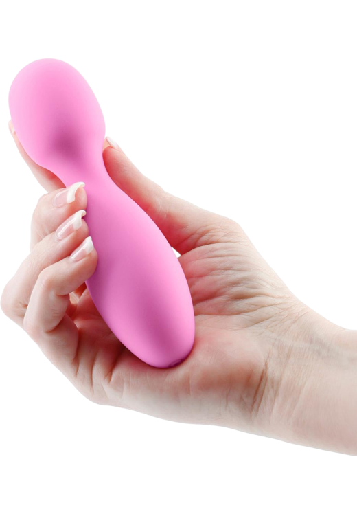 Δονητής μασάζ από silicone / abs σε ροζ χρώμα, μήκους 13 εκ. και μέγιστης διαμέτρου 3,3 εκ.