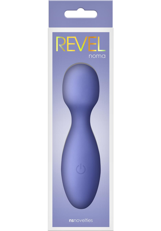 Δονητής μασάζ από σιλικόνη σε μοβ χρώμα, μήκους 13,3 εκ. και μέγιστης διαμέτρου 3,6 εκ.