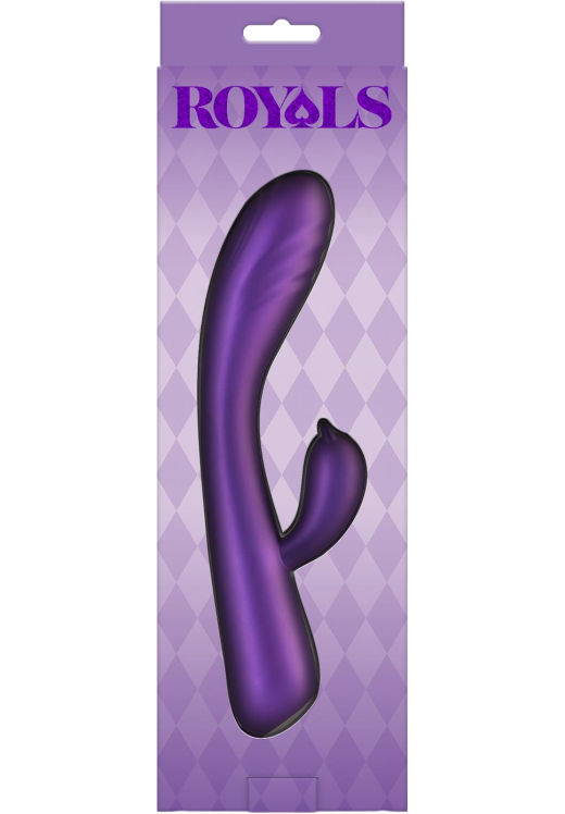 Rabbit δονητής από σιλικόνη σε μοβ χρώμα, μήκους 21,2 εκ. και μέγιστης διαμέτρου 3,6 εκ.