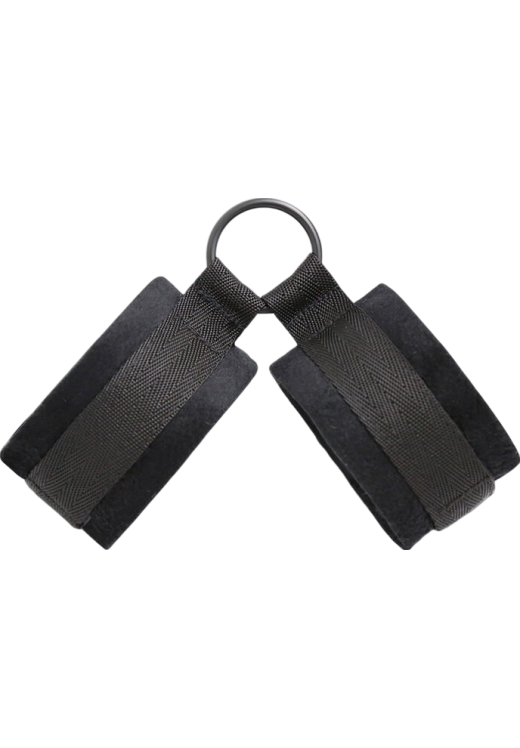 Bondage δεσμά από polyurethane σε μαύρο χρώμα