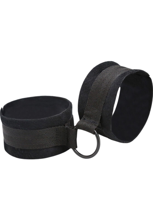 Bondage δεσμά από polyurethane σε μαύρο χρώμα