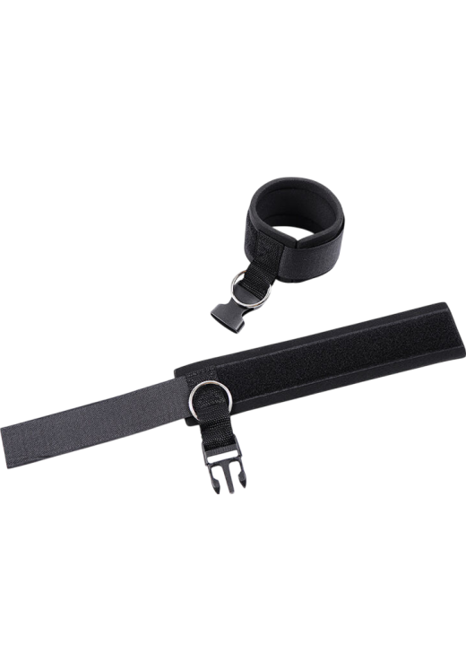 Bondage δεσμά από polyester σε μαύρο χρώμα