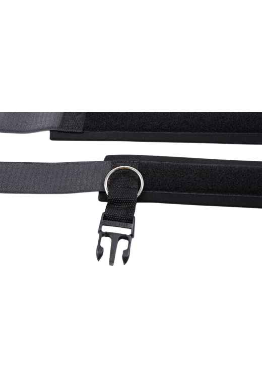 Bondage δεσμά από polyester σε μαύρο χρώμα