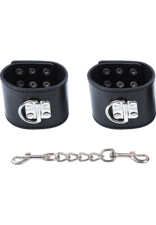 Bondage δεσμά από pvc σε μαύρο χρώμα