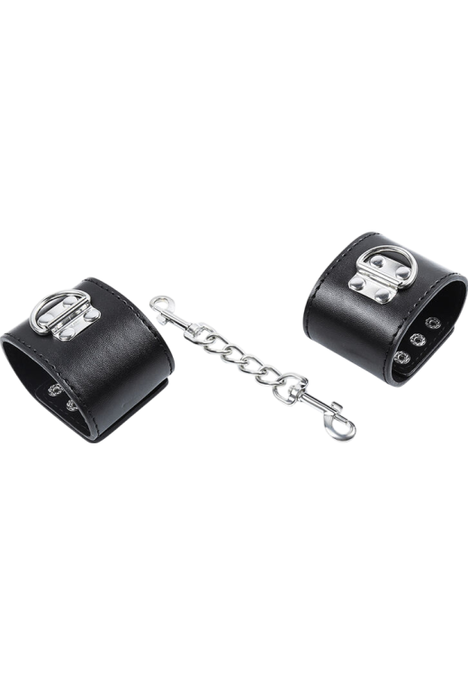 Bondage δεσμά από pvc σε μαύρο χρώμα