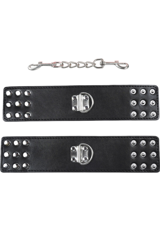 Bondage δεσμά από pvc σε μαύρο χρώμα