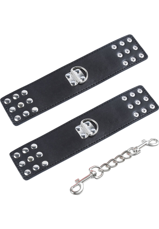 Bondage δεσμά από pvc σε μαύρο χρώμα