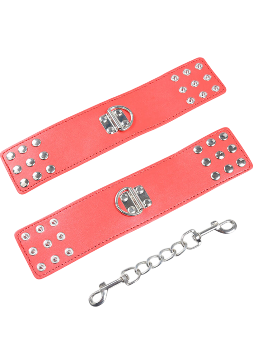 Bondage δεσμά από pvc σε κόκκινο χρώμα