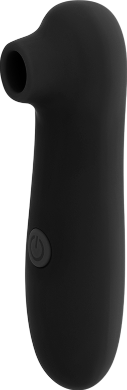 Παλμικός δονητής από pvc σε μαύρο χρώμα, μήκους 12,5 εκ. και μέγιστης διαμέτρου 3,6 εκ.