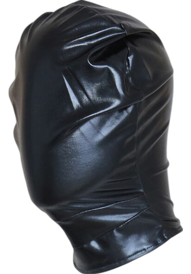 Ohmama Fetish Full Cover Hood Κουκούλα από polyester σε μαύρο χρώμα