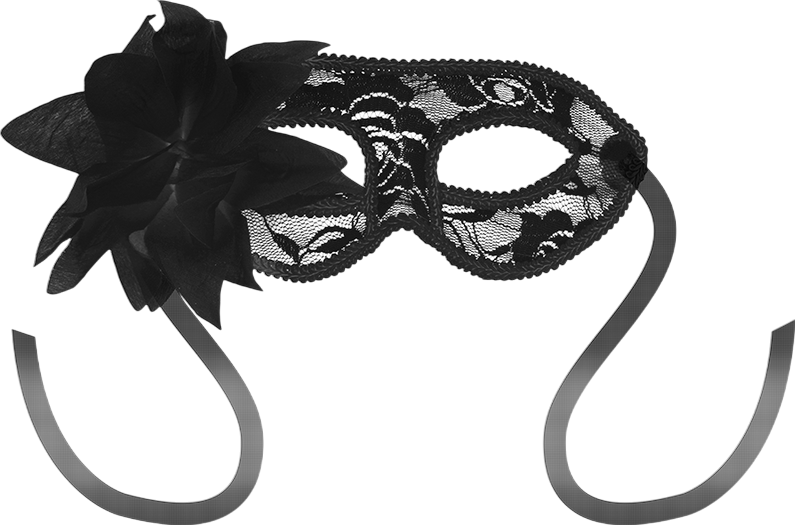 Μάσκα προσώπου σε μαύρο χρώμα