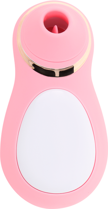 Παλμικός δονητής από σιλικόνη σε ροζ χρώμα, μήκους 10,5 εκ. και μέγιστης διαμέτρου 6 εκ.