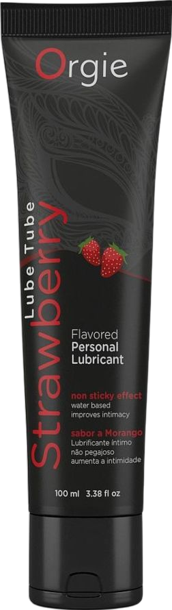 Λιπαντικό με γεύση φράουλα σε συσκευασία 100 ml