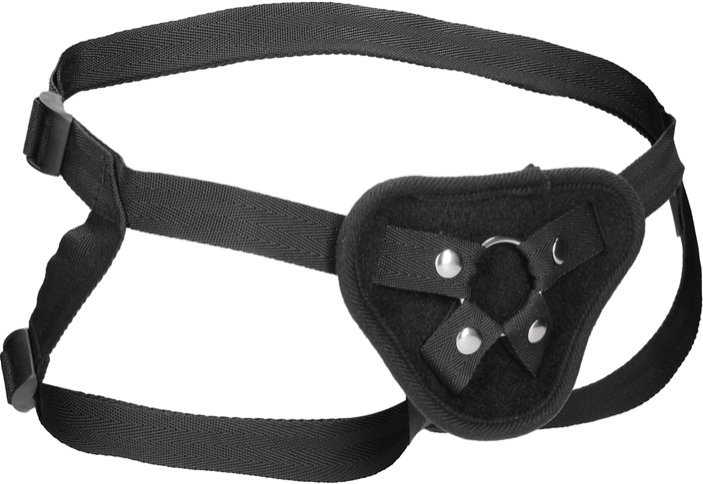 Ζώνη στραπόν από polyester σε μαύρο χρώμα