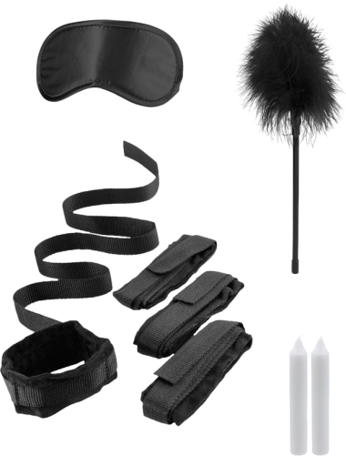 Δεσμά κρεβατιού σε μαύρο χρώμα