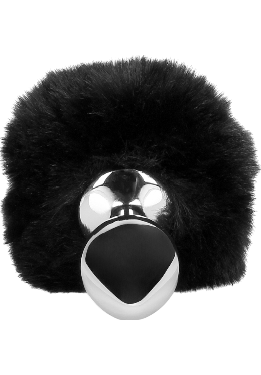 Σφήνα με ουρά από αλουμίνιο σε μαύρο χρώμα, μήκους 9,3 εκ. και μέγιστης διαμέτρου 3,1 εκ.