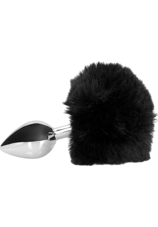 Σφήνα με ουρά από αλουμίνιο σε μαύρο χρώμα, μήκους 9,3 εκ. και μέγιστης διαμέτρου 3,1 εκ.