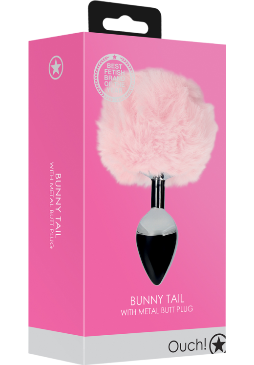 Σφήνα με ουρά από αλουμίνιο σε ροζ χρώμα, μήκους 9,3 εκ. και μέγιστης διαμέτρου 3,1 εκ.