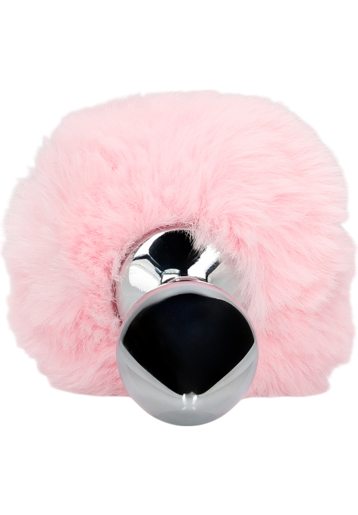 Σφήνα με ουρά από αλουμίνιο σε ροζ χρώμα, μήκους 9,3 εκ. και μέγιστης διαμέτρου 3,1 εκ.